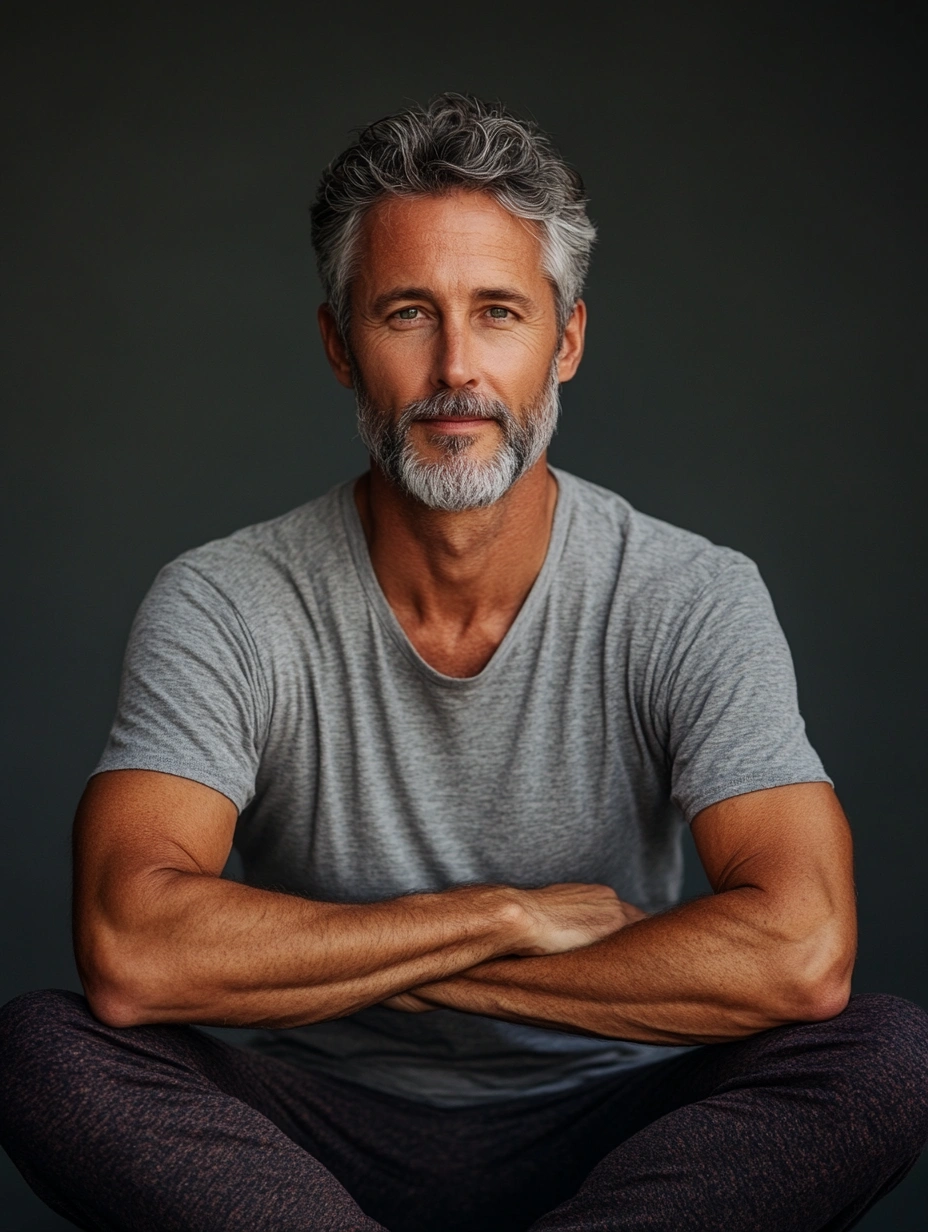 Олександр Коваленко - інструктор з йоги для літніх людей